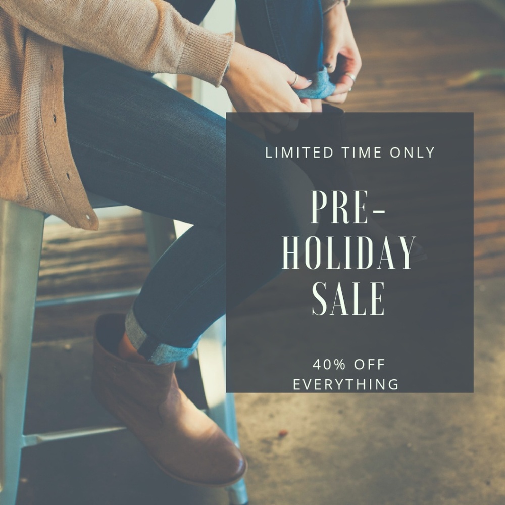 40% off everything add to bundle to apply discount